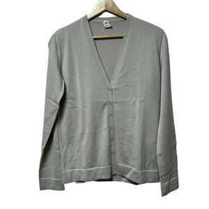Hermes Cardigan Size 38 M Women's - Beige